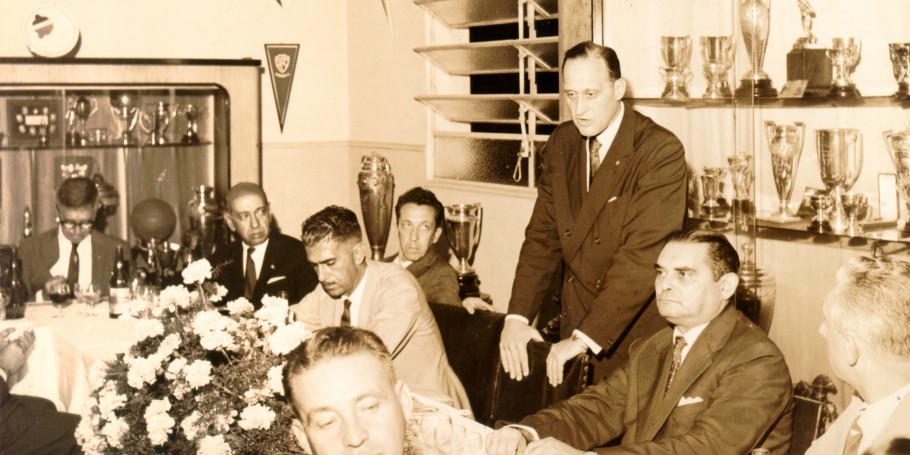 João Havelange em encontro com dirigentes