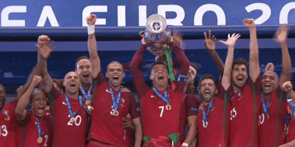 Portugal é a atual campeã da Eurocopa
