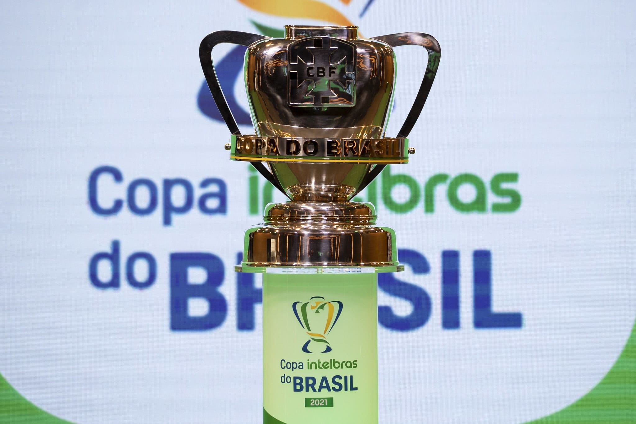Troféu da Copa do Brasil Foto Lucas Figueiredo/CBF