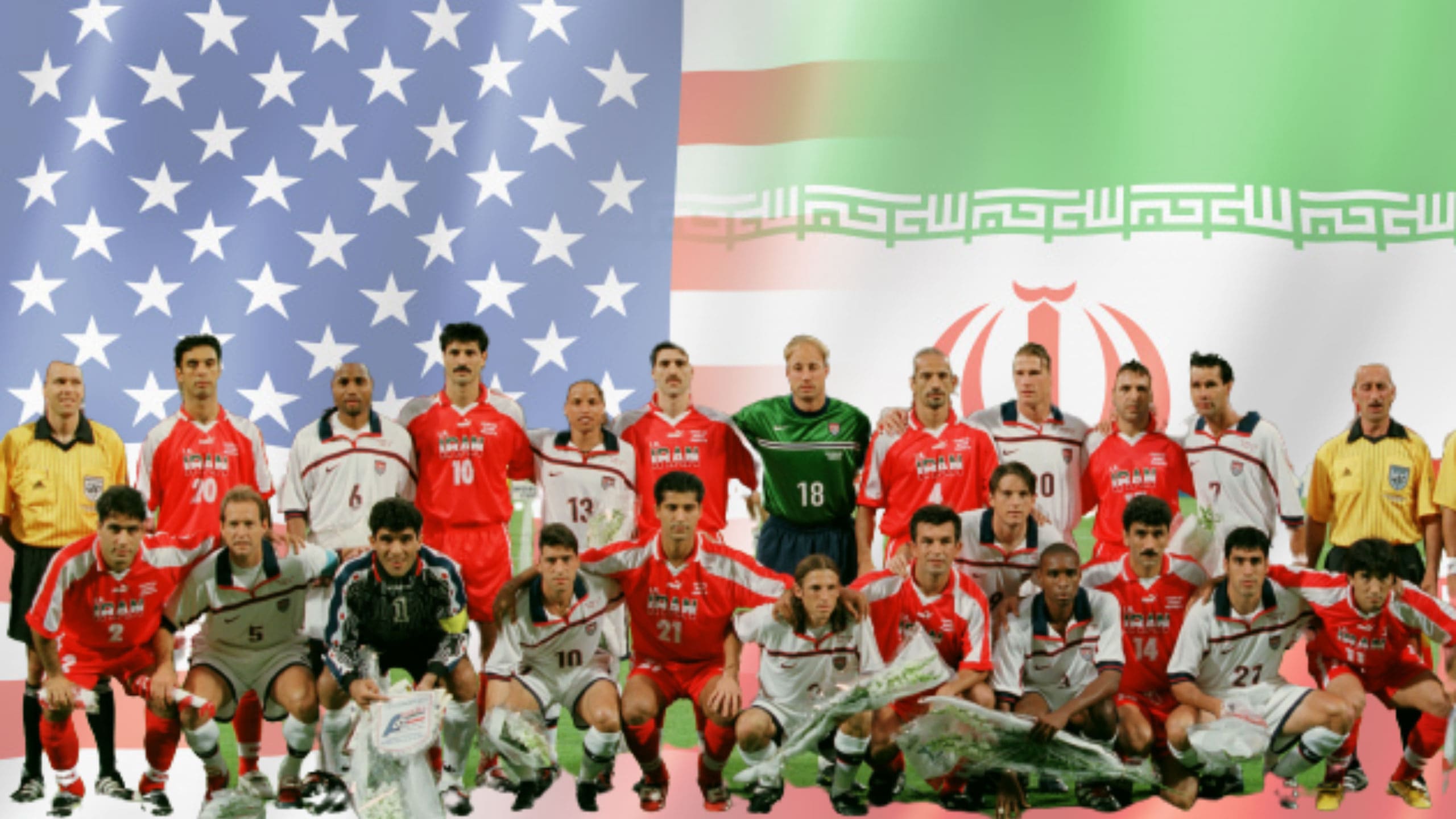 Estados Unidos e Irã fizeram jogo da paz na Copa do Mundo de 1998