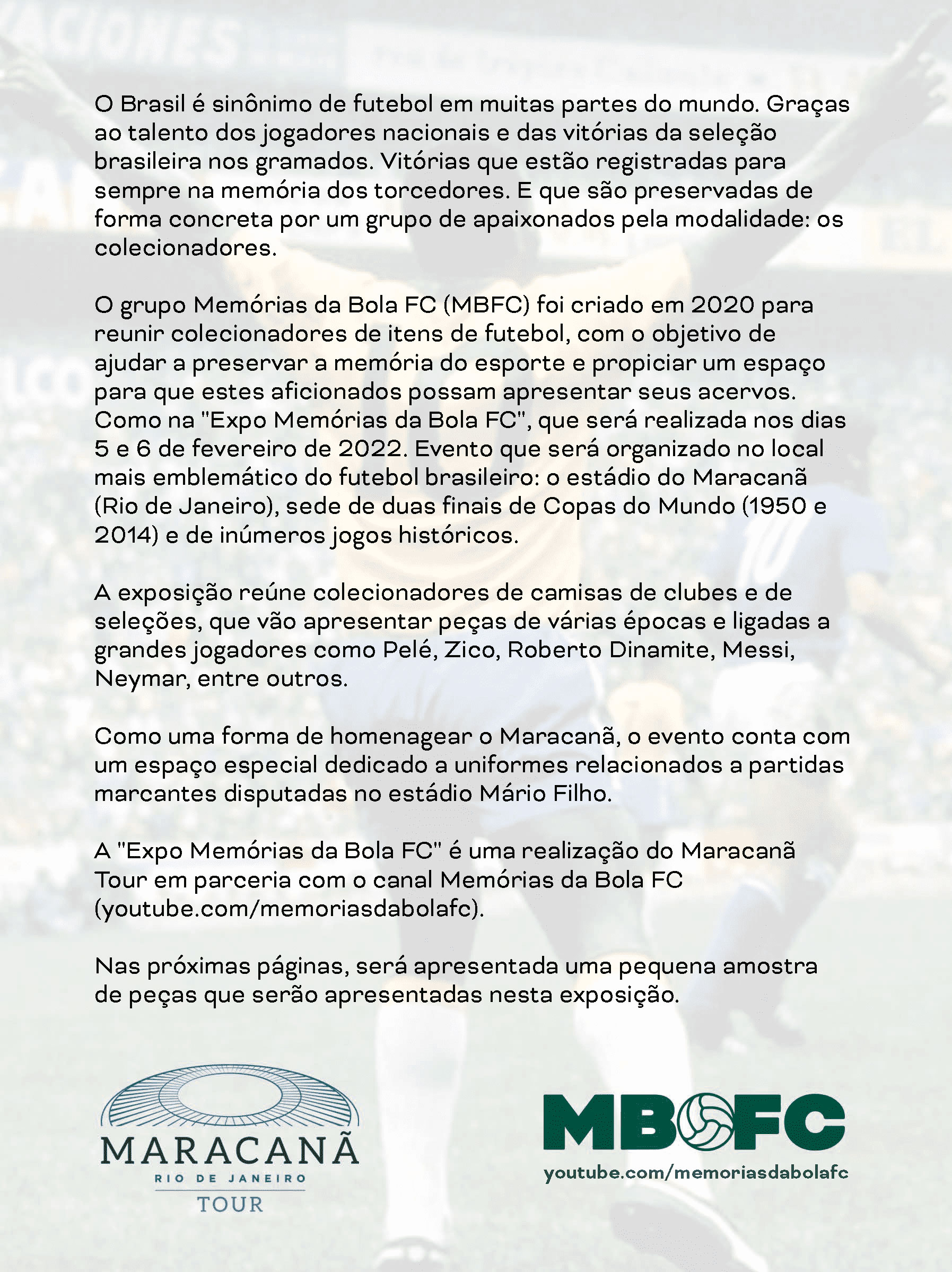Expo Memórias da Bola FC