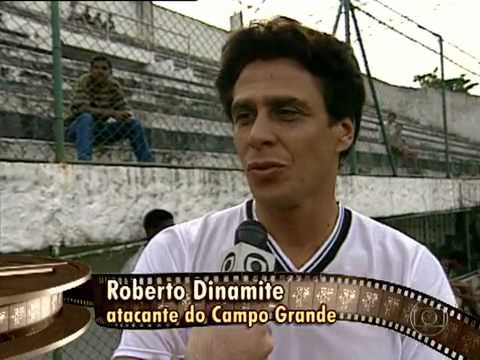 Em 1991, Dinamite foi o atacante do Campo Grande (via Globo)